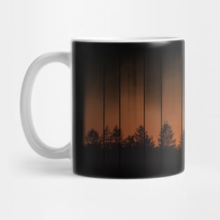 Trees Are The Cure - Sunset Silhouette Mug